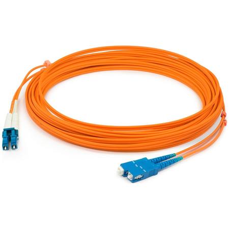 ADD-ON Addon 11In Lc (Male) To Sc (Male) Straight Orange Om1 Duplex Fiber ADD-SC-LC-0-3M6MMF